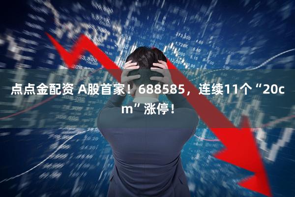 点点金配资 A股首家！688585，连续11个“20cm”涨停！